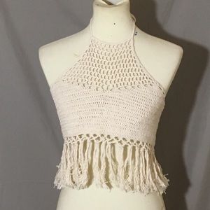 Earthbound knit Halter top
